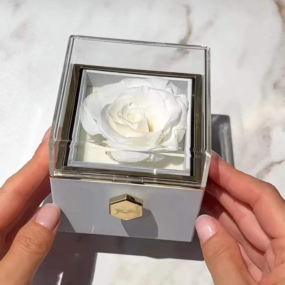 Adora Aura Eternal Rose Jewelry Box