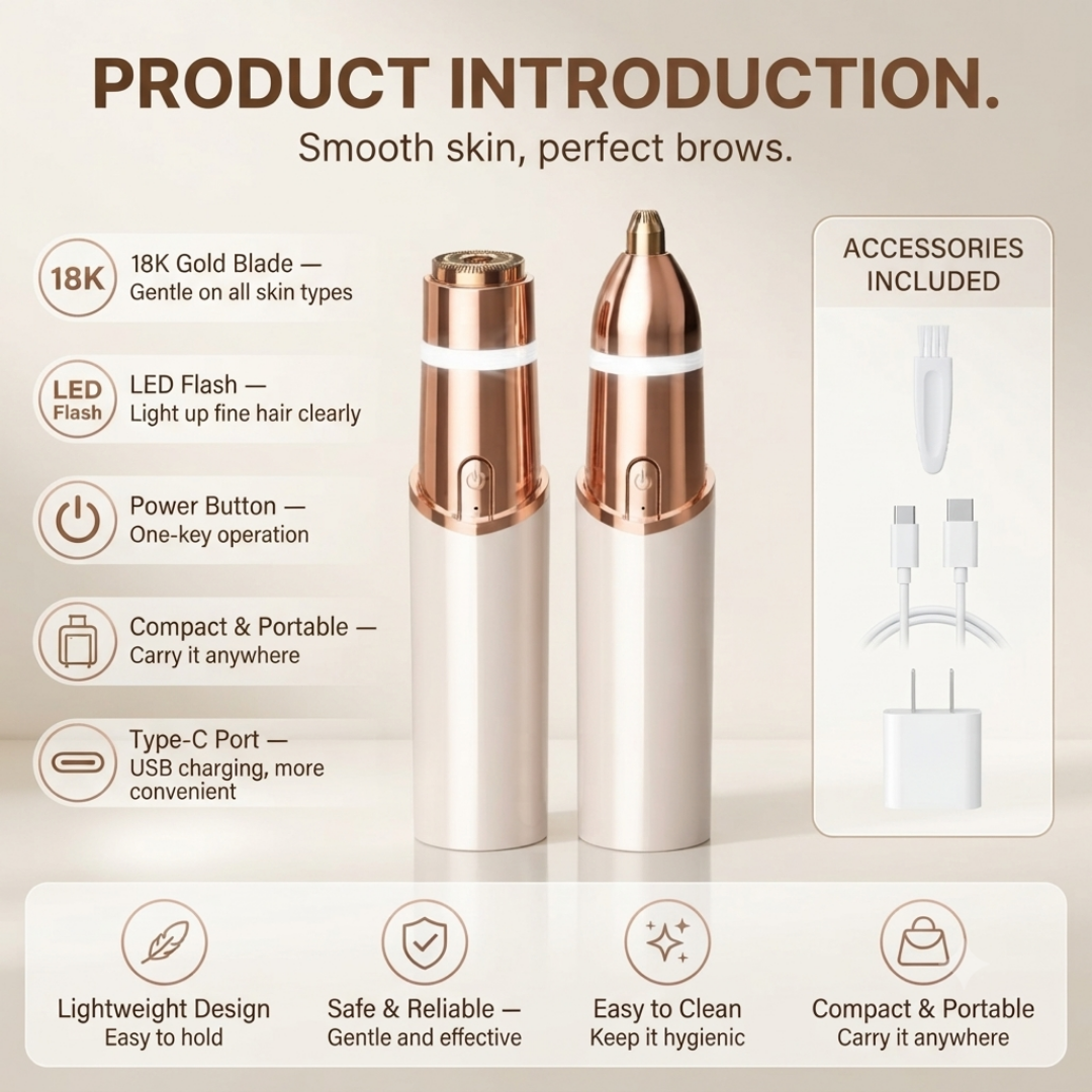 Adora Facial Hair Trimmer