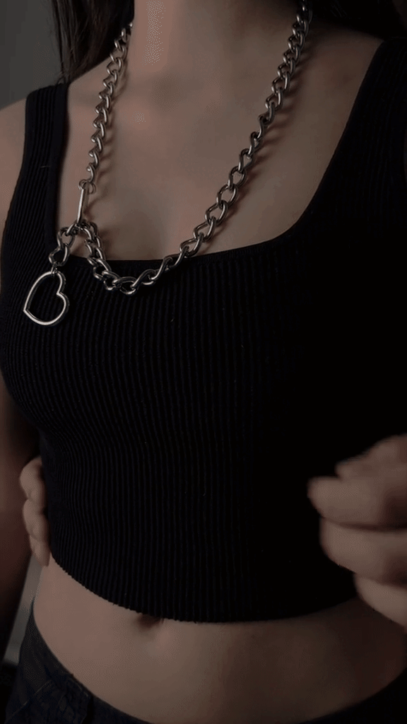 Adora Aura Heart Slip Chain