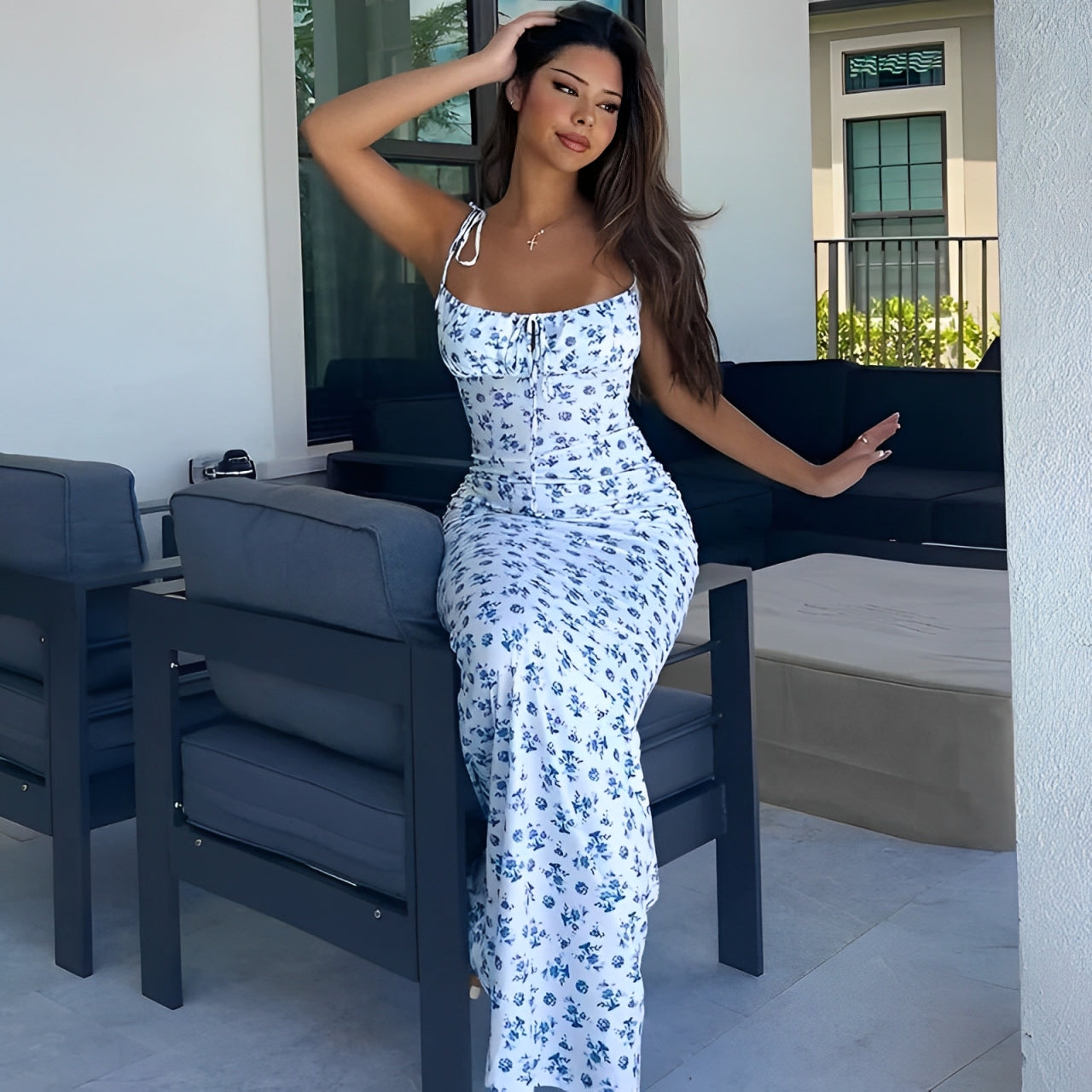Adora Aura Floral Dress