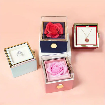 Adora Aura Eternal Rose Jewelry Box