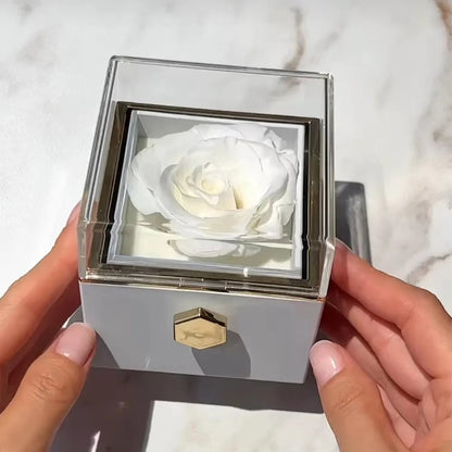 Adora Aura Eternal Rose Jewelry Box
