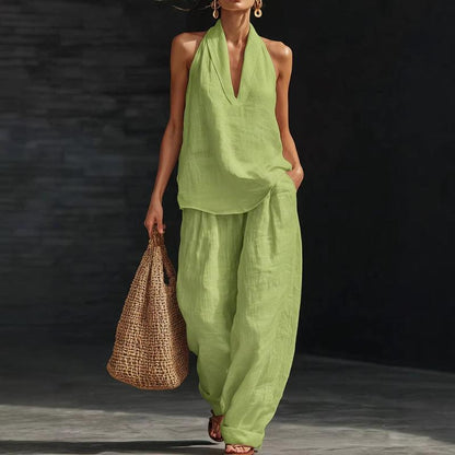 Adora Linen Two Piece Set