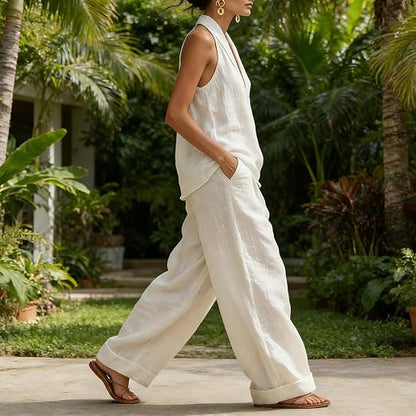 Adora Linen Two Piece Set