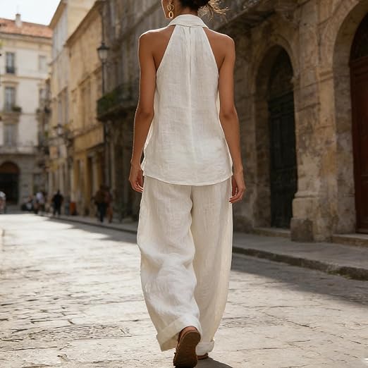 Adora Linen Two Piece Set