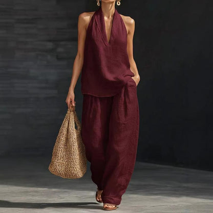 Adora Linen Two Piece Set