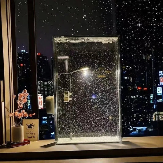 Snowy Aura Lamp