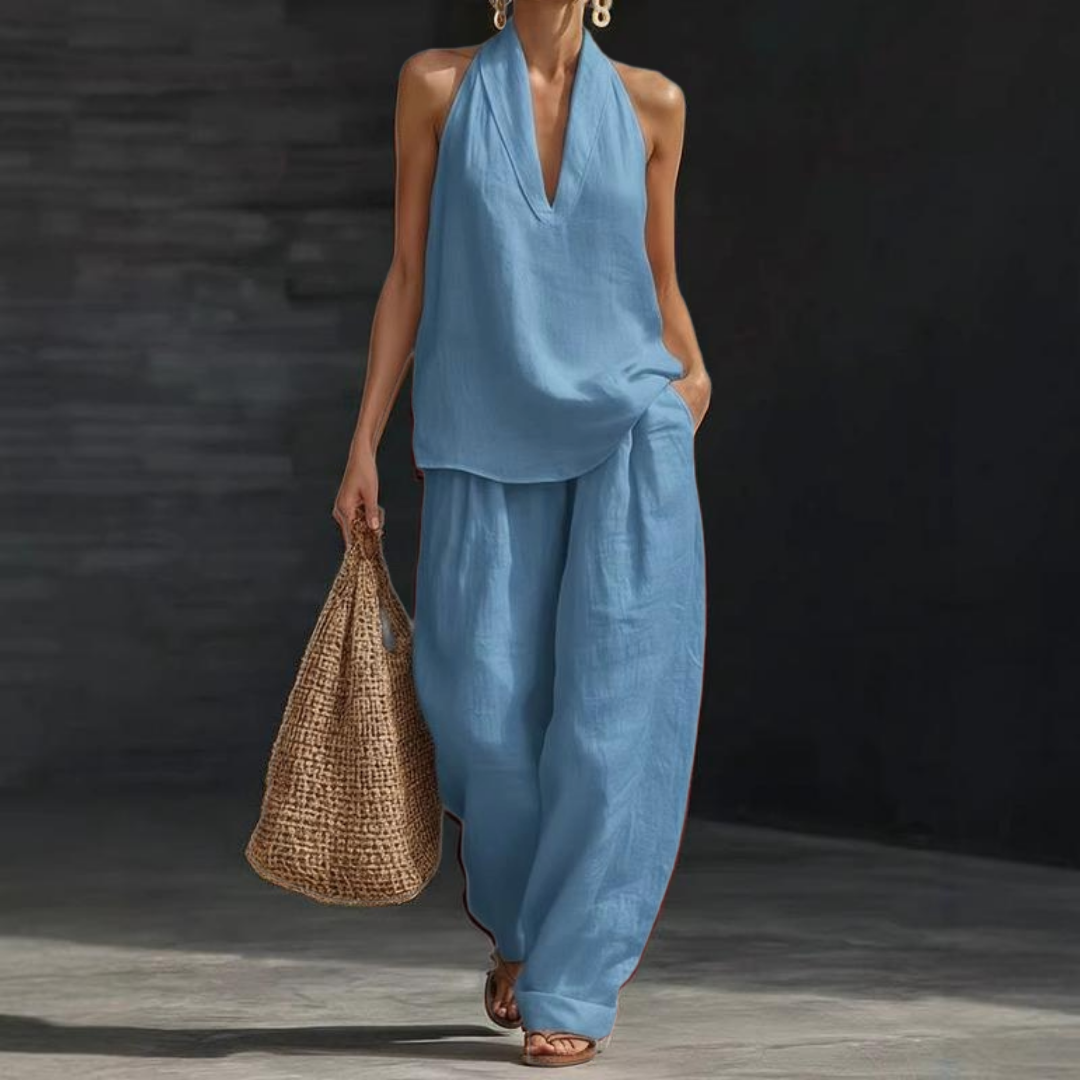 Adora Linen Two Piece Set