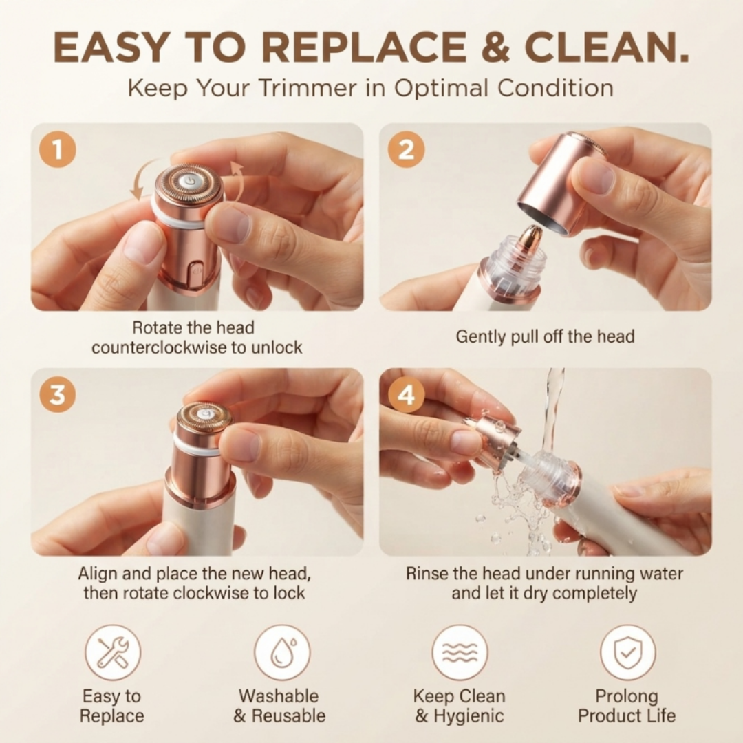 Adora Facial Hair Trimmer