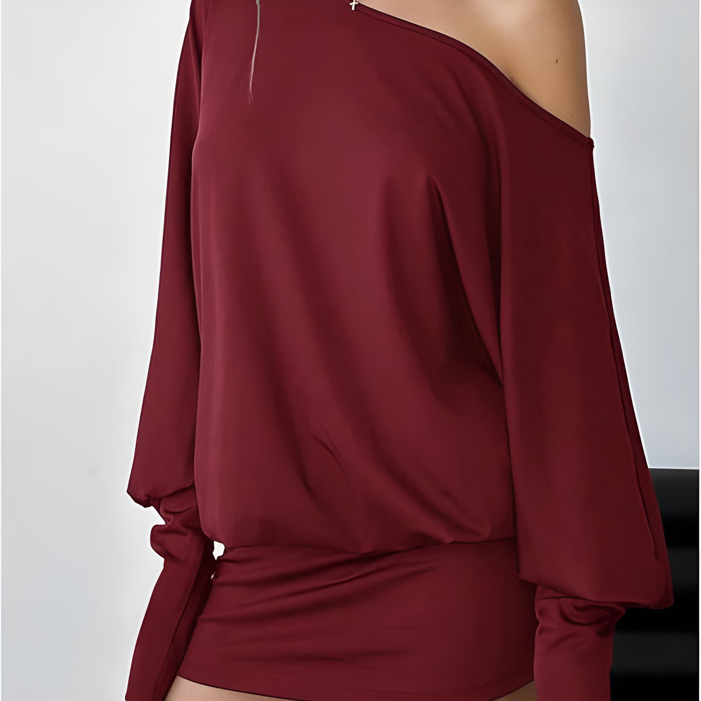 Adora Aura Elegant Off Shoulder Mini Dress