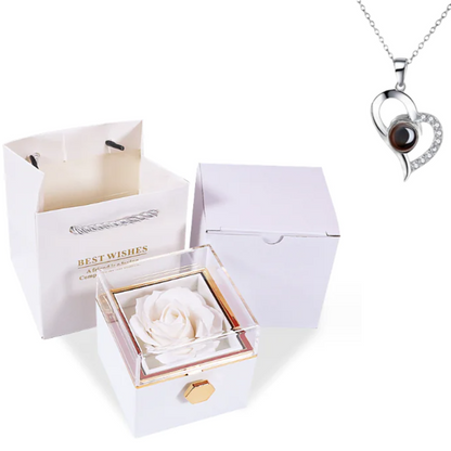 Adora Aura Eternal Rose Jewelry Box