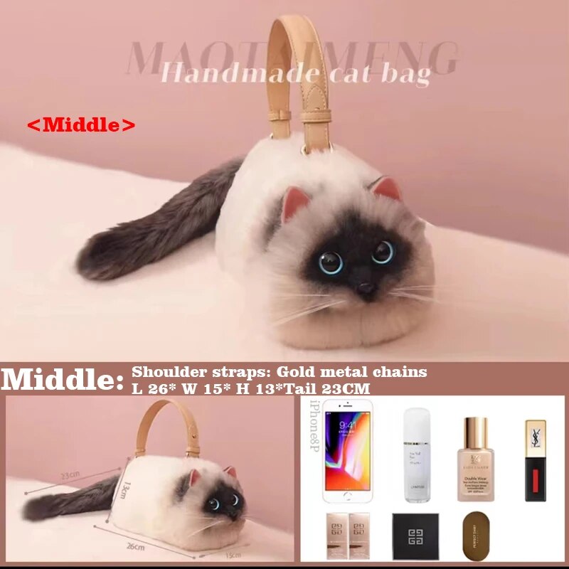 Adora Aura Luxury Cat Purse