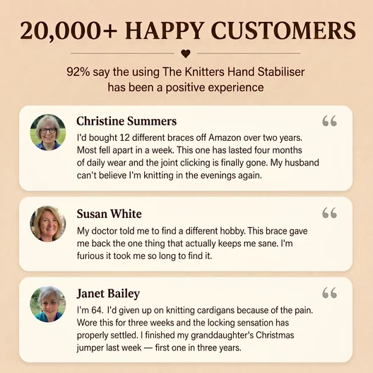 Adora Knitter Thumb Stabilizer