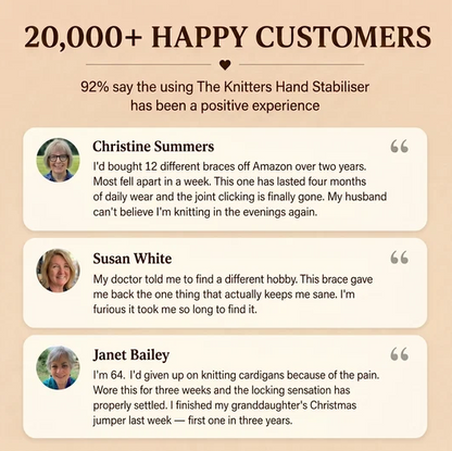 Adora Knitter Thumb Stabilizer