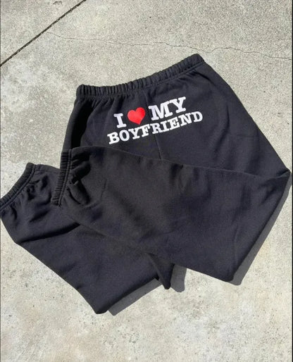 Heart Boyfriend Sweatpants