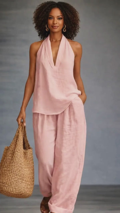 Adora Linen Two Piece Set